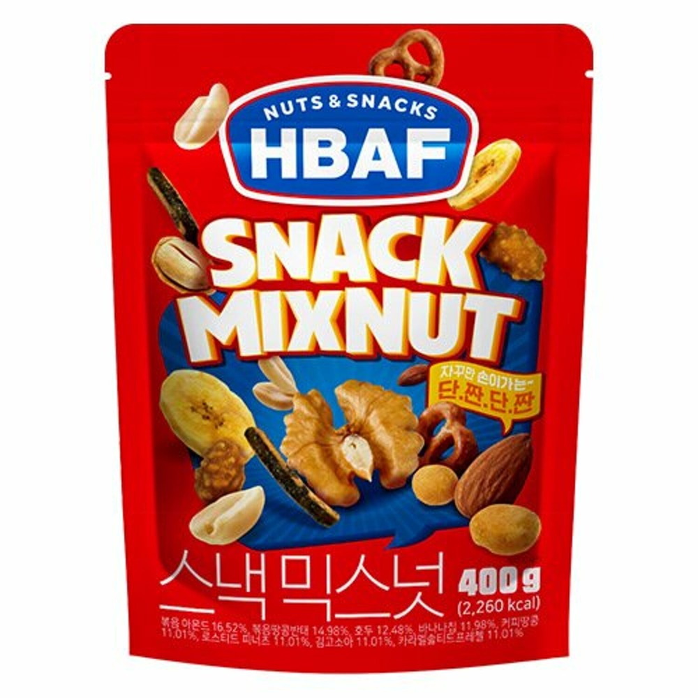 HBAF Snack Mixnut 400g