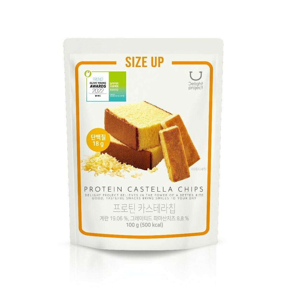 ★2022 Awards★ Delight project Protein Castella Chip 100g