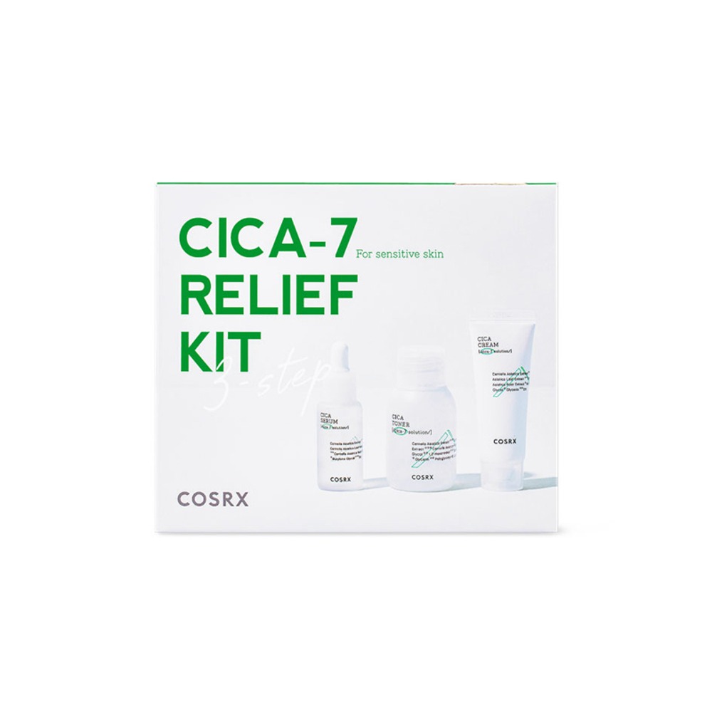 [COSRX] CICA-7 RELIEF KIT- 3 step