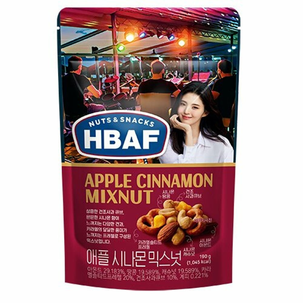 HBAF Apple Cinnamon Mixnut 190g