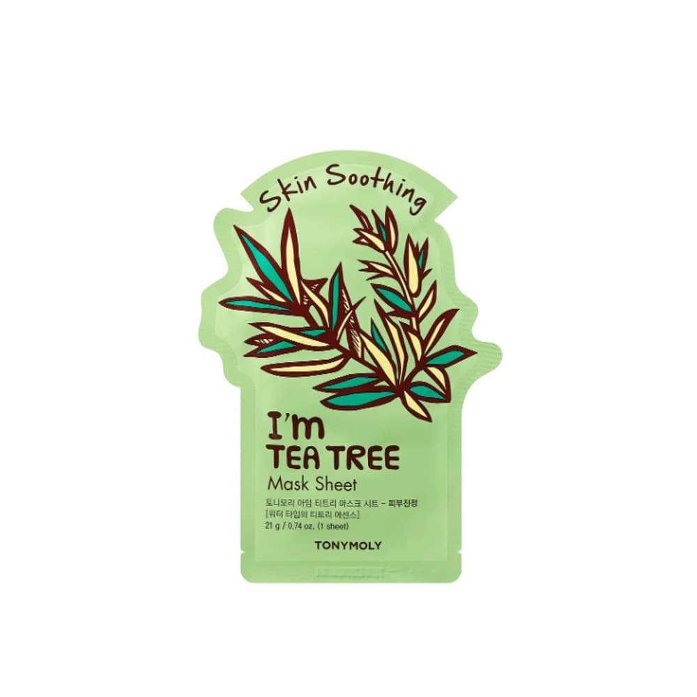 [TONYMOLY] I Am Sheet Mask (Set of 2) - TEA TREE