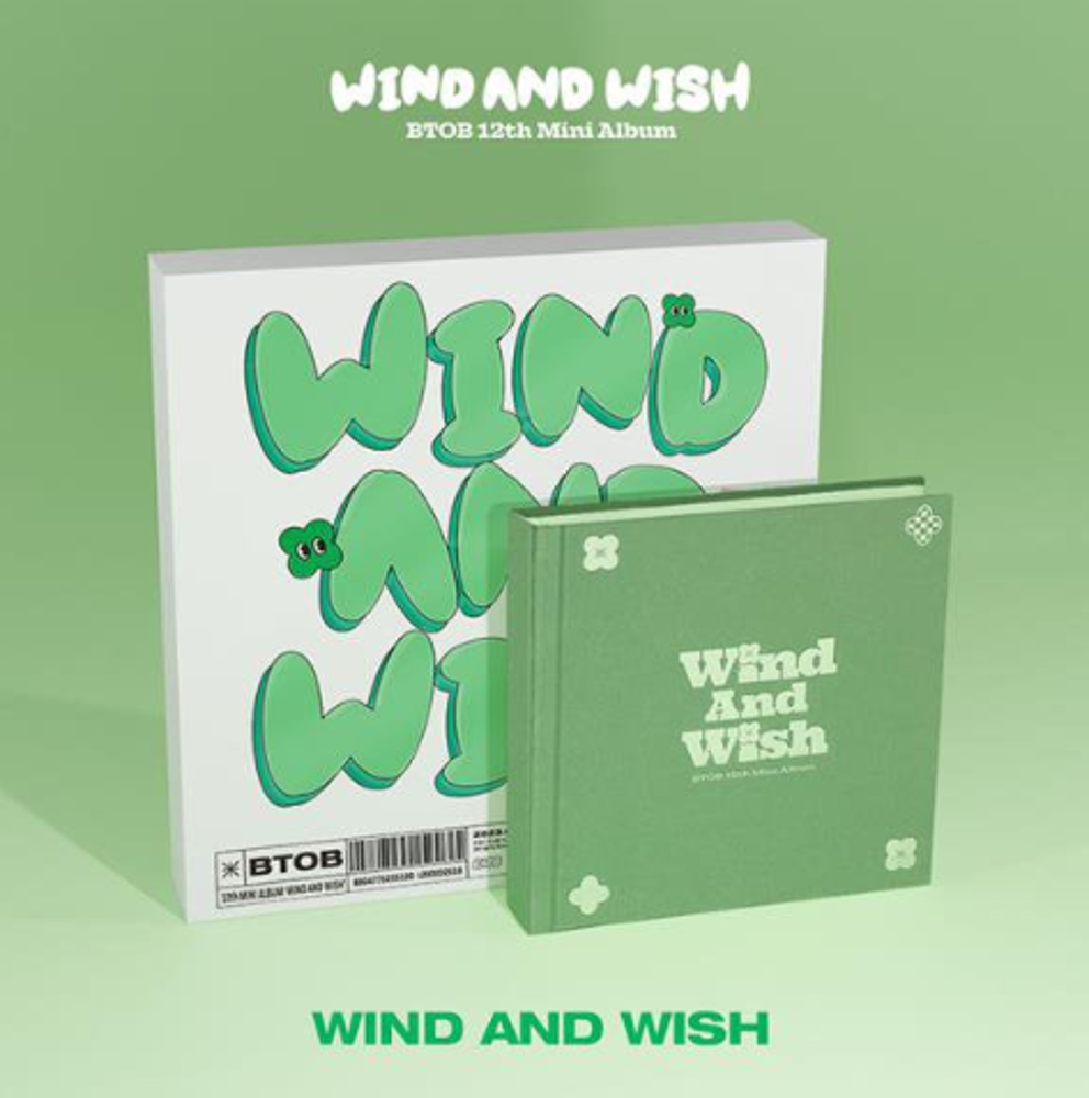 BTOB - WIND AND WISH (12th mini album, 2-piece set)