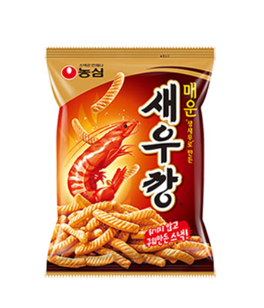 Nongshim Spicy Shrimp Crackers 90g
