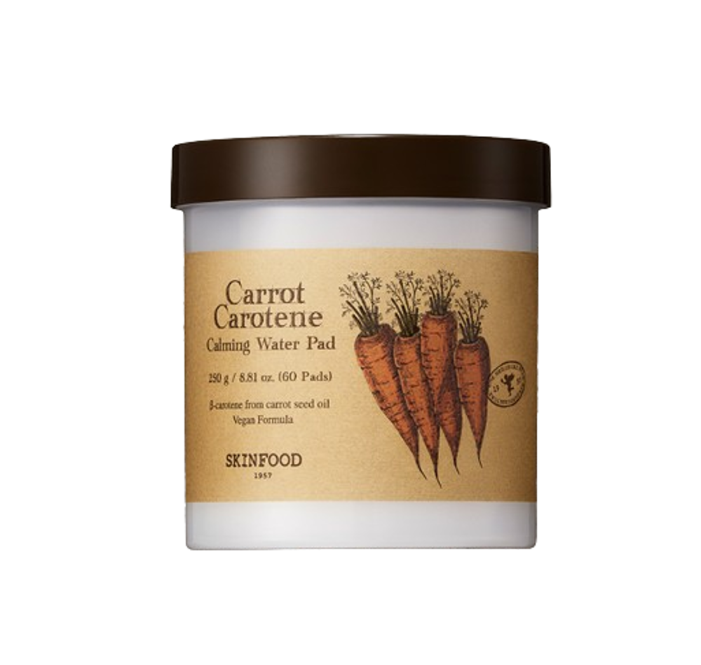 SKINFOOD Carrot Carotene Calming Water Pad 60P
