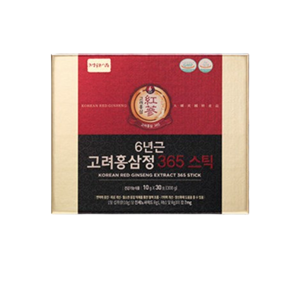 Jung Won Sam Korean Red Ginseng Extract 365 Stick (30P)