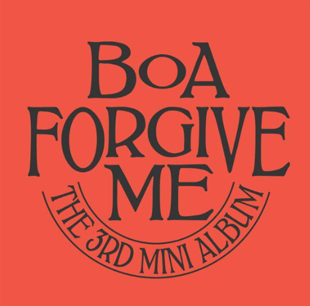 BOA - Forgive Me (3rd mini album, Hate Ver.)