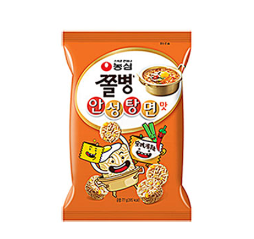 Nongshim Jjolbyeong Snack Anseongtangmyeon Flavor 77g