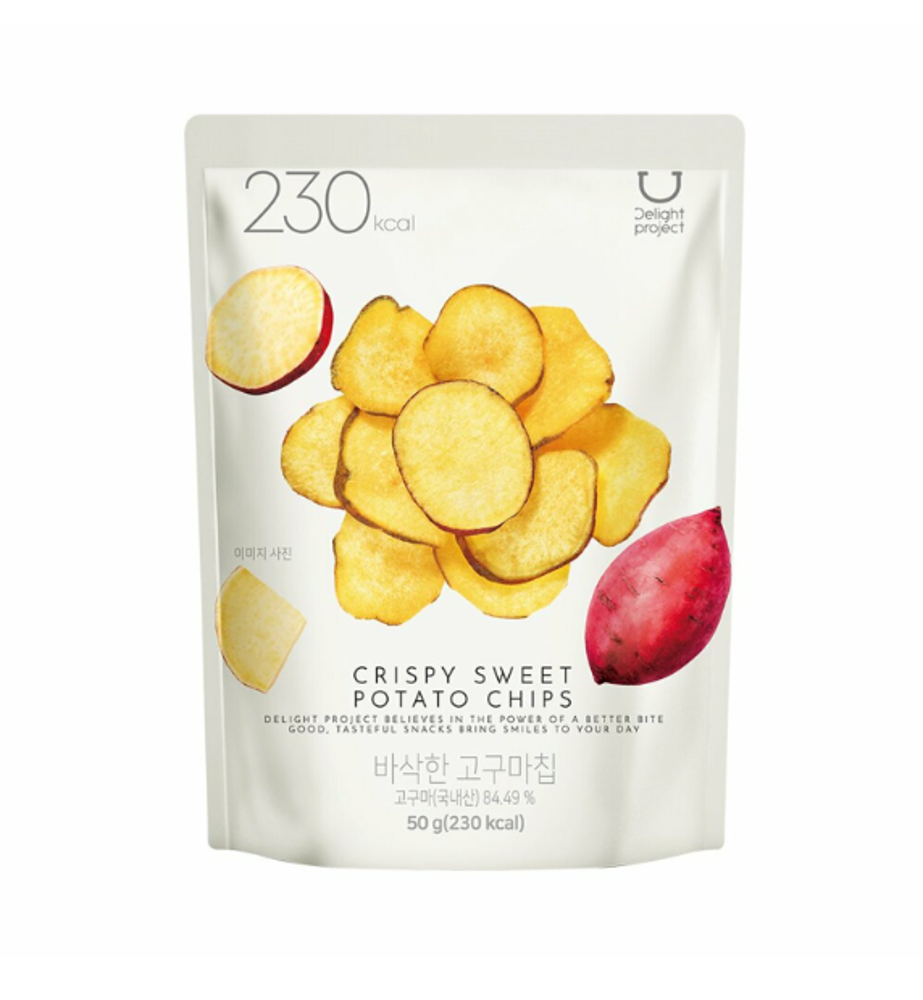 Delight Project Crispy Sweet Potato Chips 50g