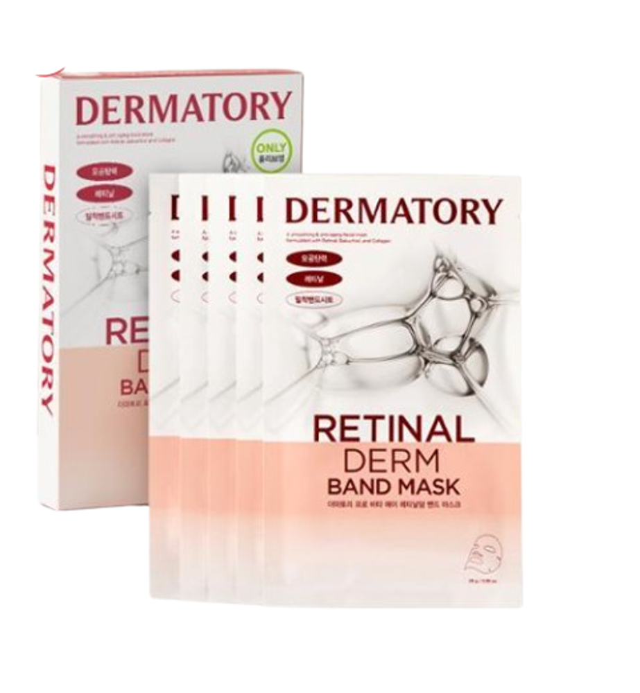 Dermatory Pro Vita A-Retinal Derm Band Mask Sheet 5P
