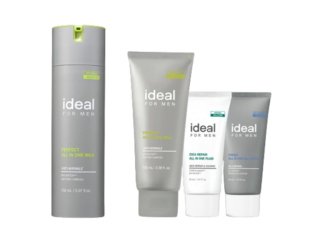 Ideal for Men Perfect All In One Milk Set (Perfect All In One 100mL + Fresh/Cica All In One 30mL)