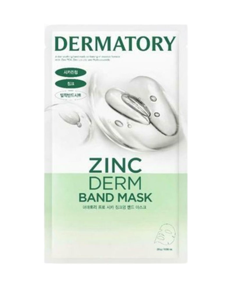 Dermatory Pro Cica Zincderm Band Mask Sheet 1P